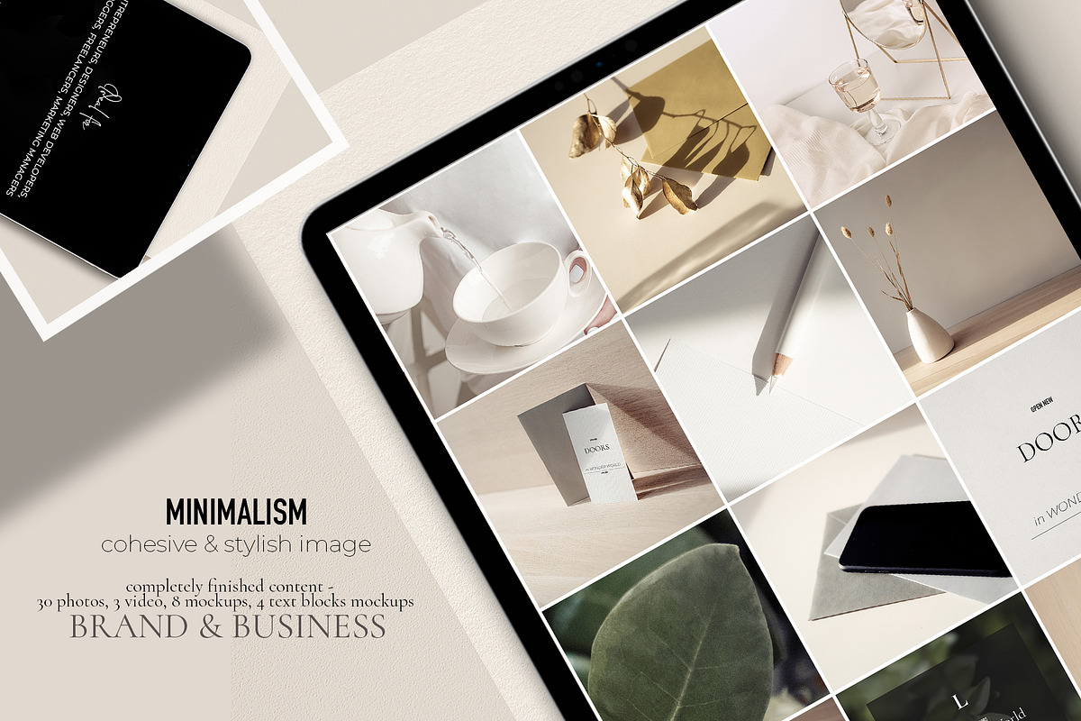 Minimalism. Feed №12, a Social Media Template by OntheMoon (Photo 3 of 8)
