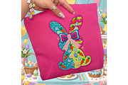 Easter Bunny Faux Yarn Png,Happy, an Illustration by Designking (Thumbnail 6 of 6)