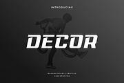 Decor, a Font by garismantra (Thumbnail 1 of 4)