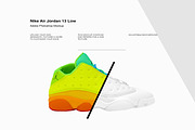 Nike Air Jordan 13 Air | PSD Mockup, a Product Mockup by sophiesconcepts (Thumbnail 2 of 3)