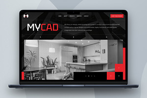 Mycad — Architecture Webflow & Figma, a Landing Page Template by Mindblister