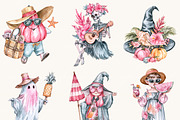 Summer Halloween Clipart Bundle, a Seasonal Illustration by BusyDaydesign (Thumbnail 5 of 9)