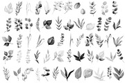100 Watercolor brushes for photoshop, a Brush Add-On by TaPilipa (Thumbnail 2 of 6)