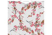 Christmas Patterns +Frame (png), a Pattern Graphic by Marina Grau (Thumbnail 2 of 3)