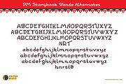 Wanda Vintage Pen & Ink Style Font, a Handwritten Font by Paper Moon Graphic Supply (Thumbnail 2 of 12)