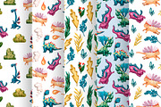 Cute Dragons - Clip Art Set, an Animal Illustration by Mashamashastu (Thumbnail 5 of 10)