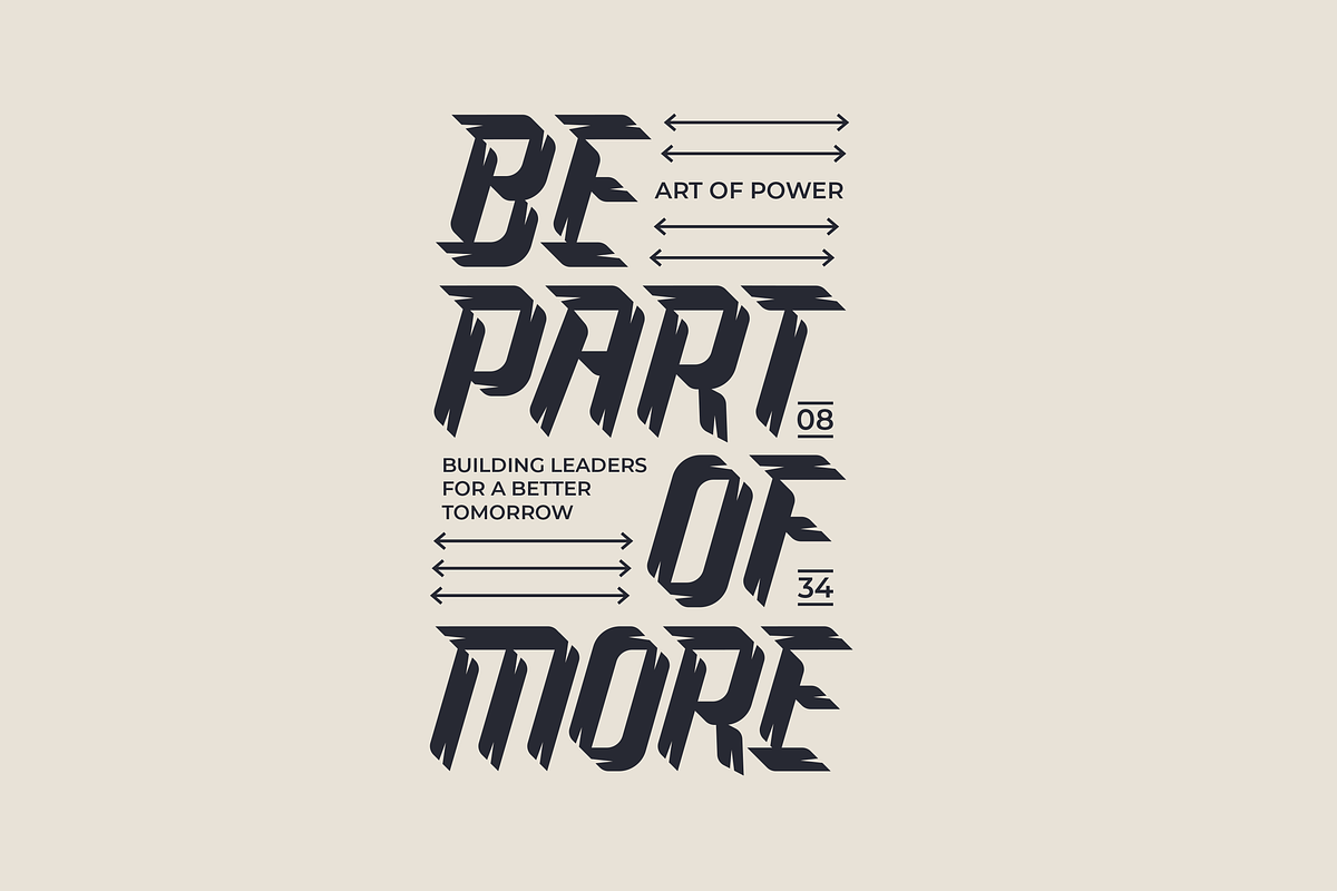 Budan - Display Font, a Font by Visio studio (Photo 2 of 12)