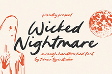 Wicked Nightmare Font