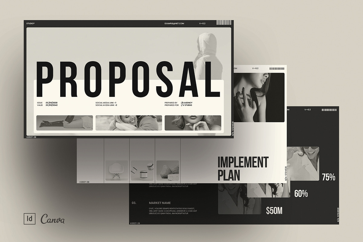Proposal Presentation Template, a Presentation Template by RedGiant (Photo 1 of 6)
