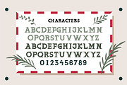 Christmas Glee, a Font by caocastudio (Thumbnail 2 of 5)