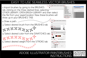 29 Add. Sewing Brushes-Illustrator, a Brush Add-On by Pickover Designs (Thumbnail 3 of 3)