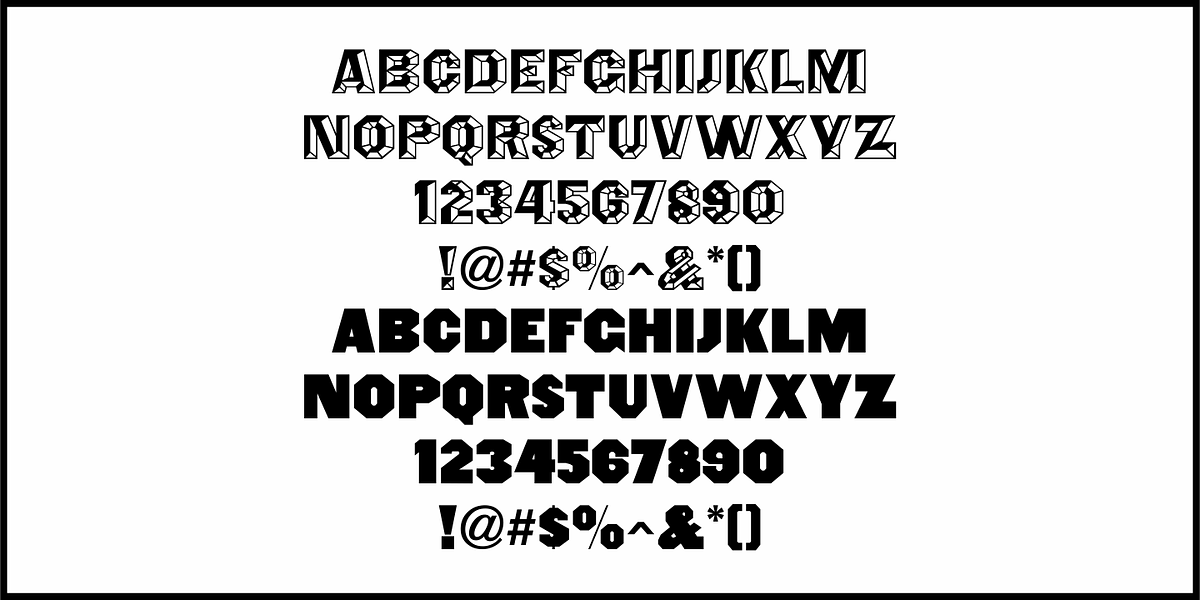 Octagonist JNL, a Sans Serif Font by Jeff Levine Fonts (Photo 3 of 5)