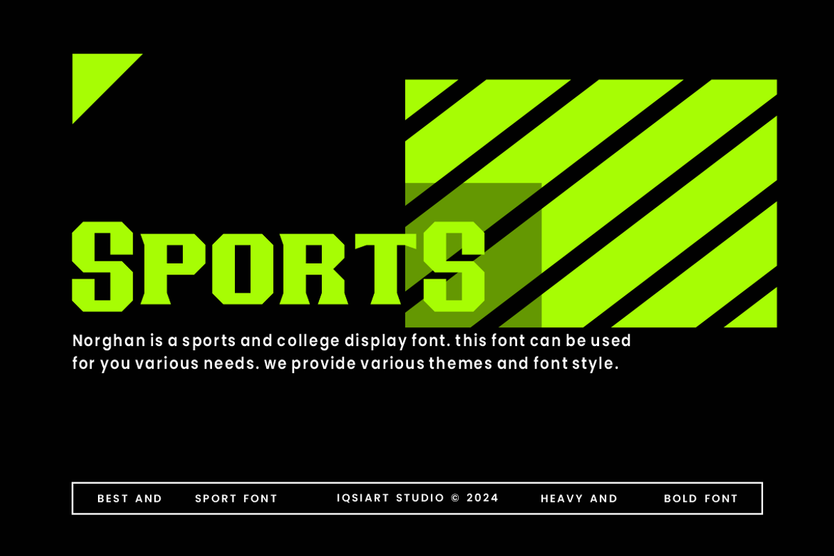 Norghan - College Font, a Serif Font by Iqsiart Studio (Photo 2 of 6)