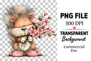 Lovers Valentines Day Clipart, an Illustration by Watercolor design (Thumbnail 4 of 6)