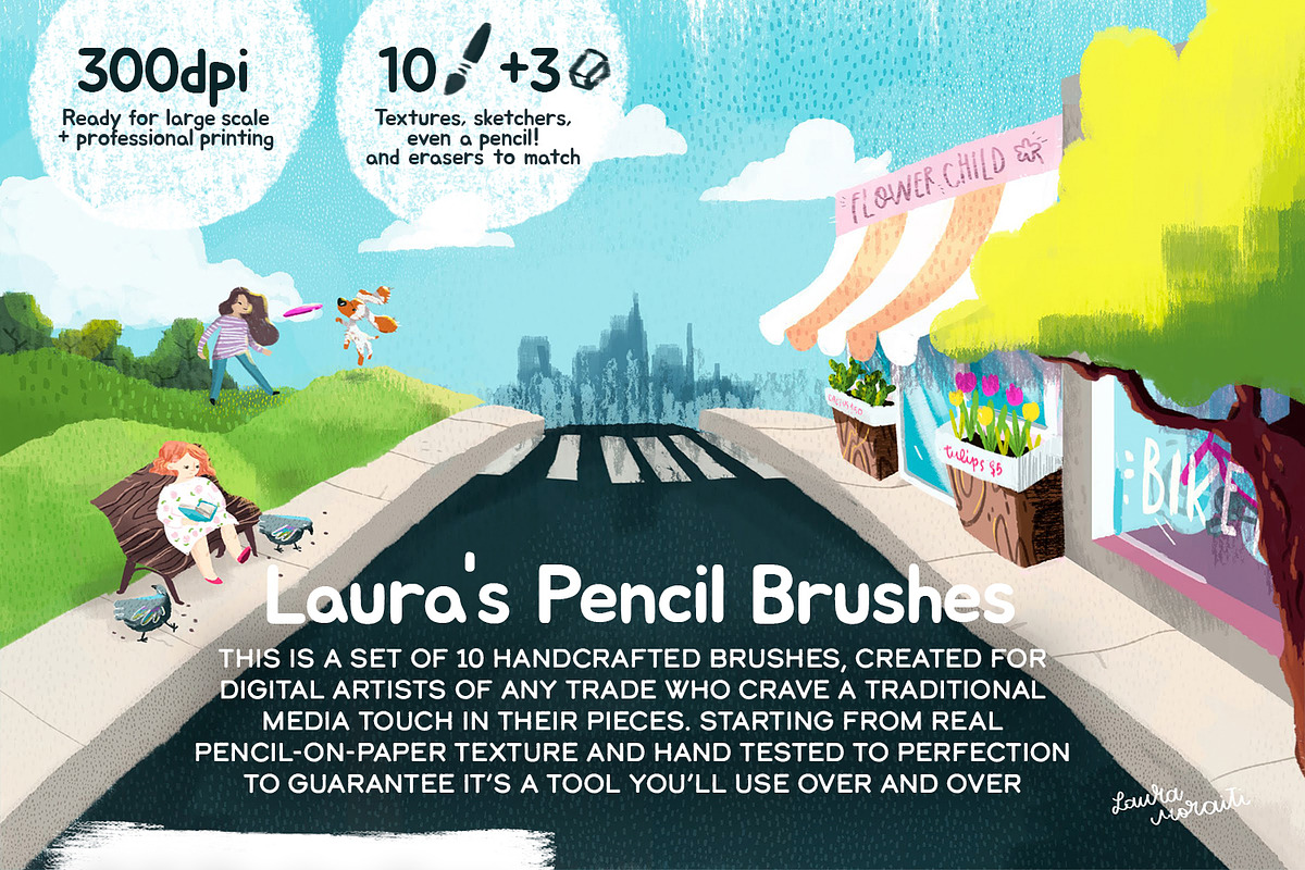 Real Pencil ABR brushes, a Brush Add-On by Pencil Bop (Photo 2 of 4)