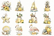 Whimsical Summer clipart, an Illustration by Designworld (Thumbnail 4 of 5)