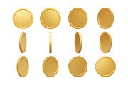 Gold coin 3d render, an Icon by LAFS (Thumbnail 2 of 2)