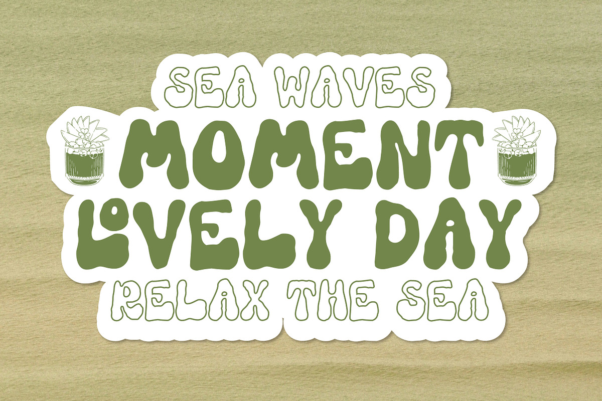Coastal Palame - Summer Handwritten, a Handwritten Font by Mahesans Co (Photo 2 of 10)