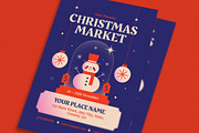 Modern Christmas Market Event Flyer, a Flyer Template by Guuver (Thumbnail 3 of 3)