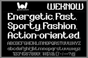 Quick Shot font, a Sans Serif Font by weknow (Thumbnail 2 of 8)