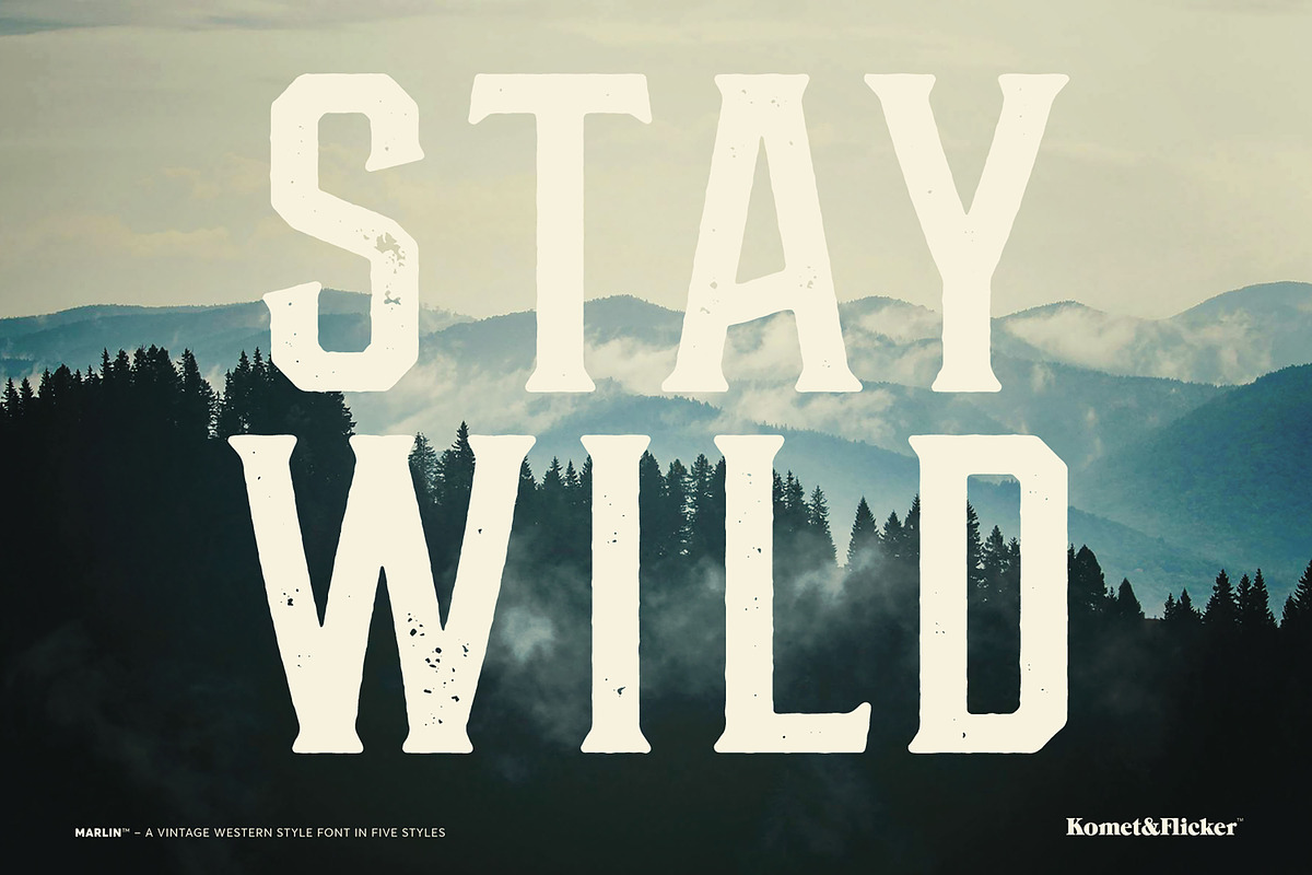 MARLIN - A Western Style Font, a Serif Font by Komet & Flicker (Photo 8 of 15)