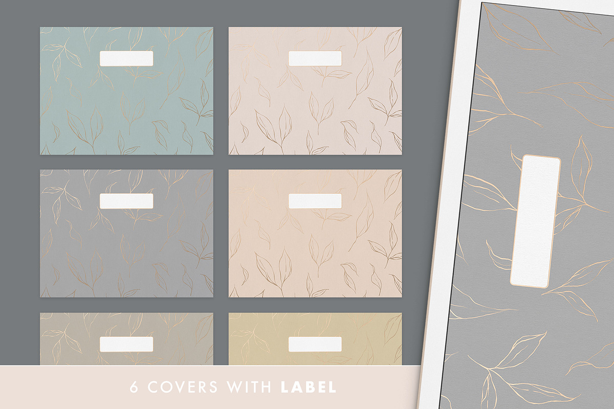 Floral Goodnotes Covers Landscape, a Stationery Template by By Lef Planning (Photo 2 of 5)
