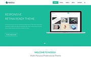 Nogoli - Responsive, retina theme, a Bootstrap Template by Demux (Thumbnail 2 of 2)