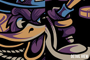 Let's Party Illustration, a Person Illustration by badsyxn (Thumbnail 3 of 5)