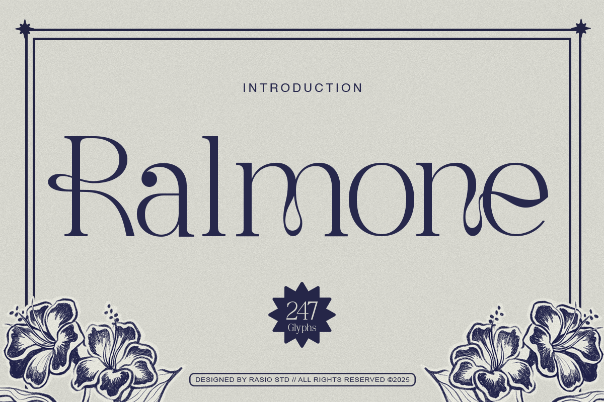 Ralmone Modern Display Serif Font, a Serif Font by Rasio Studio (Photo 9 of 10)