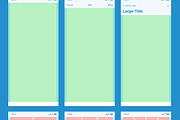 iOS 14 Wireframe Library, a Wireframe Template by UI Design Resource (Thumbnail 7 of 9)