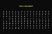 Serie B · 3 weights Brush Font, a Font by Imperfecto Fonts (Thumbnail 8 of 9)
