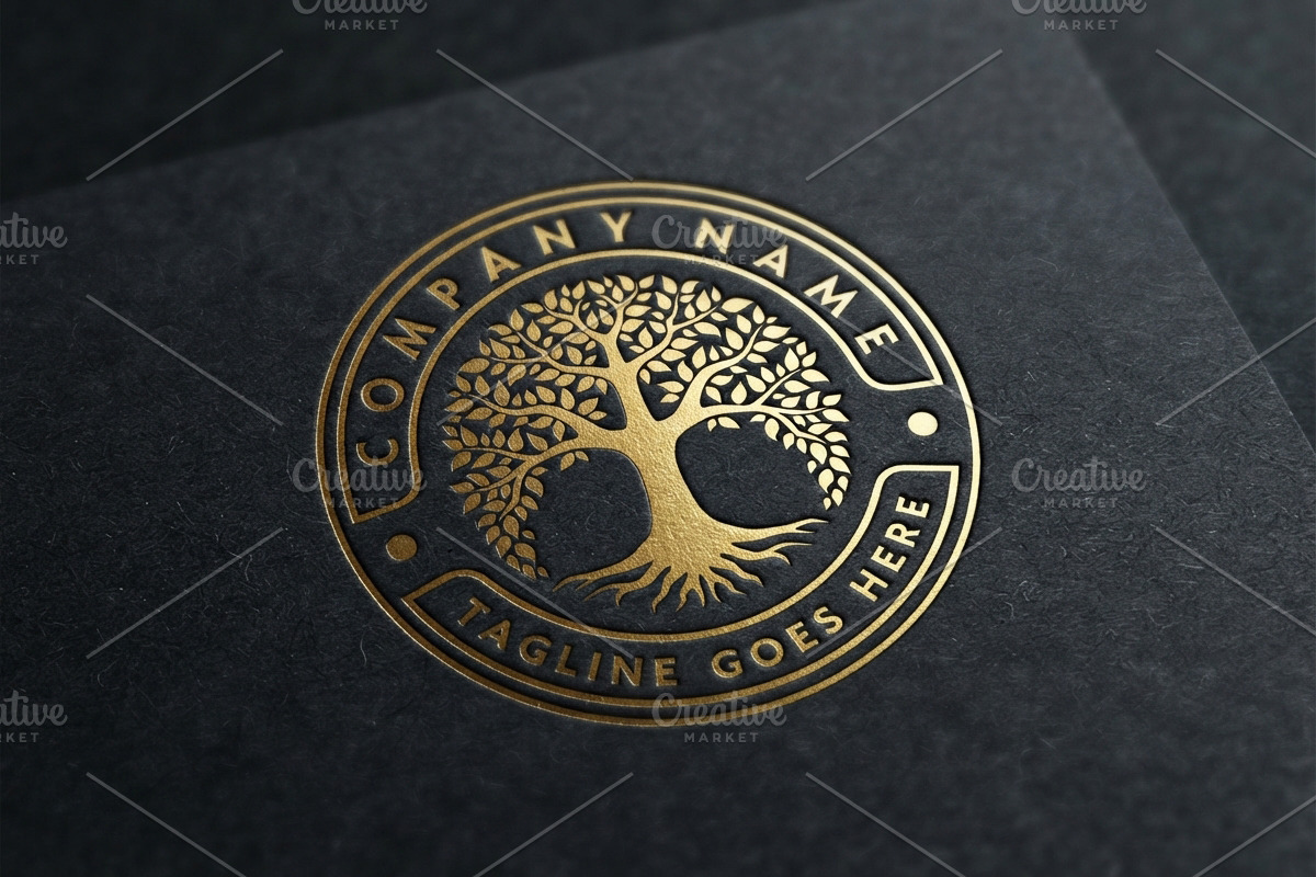 Family Tree of Life Seal Label logo, a Branding & Logo Template by Enola99d (Photo 1 of 5)