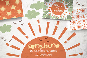 Sunshine, Patterns And Illustrations