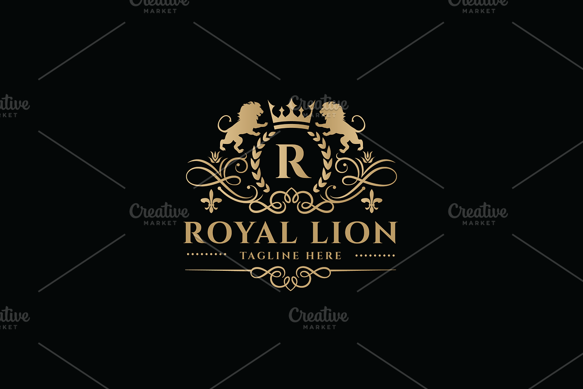 Royal Lion Letter R Logo, a Branding & Logo Template by Design_Planet (Photo 5 of 5)