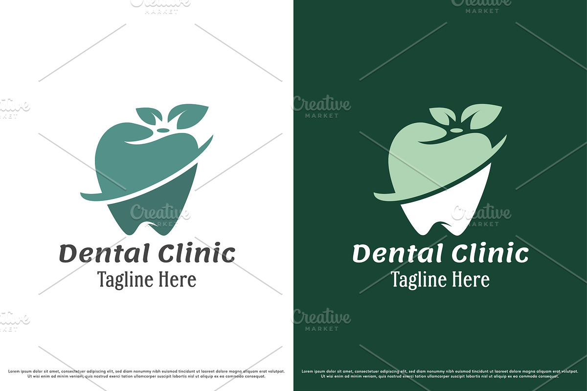 Dental Clinic Logo Design Template, a Branding & Logo Template by Morvana Crew