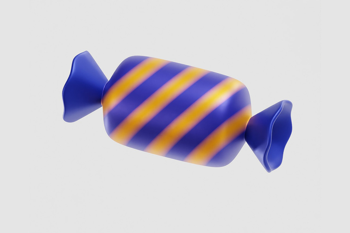 wrapped candy, an Object 3D Model by fahad121 (Photo 3 of 7)