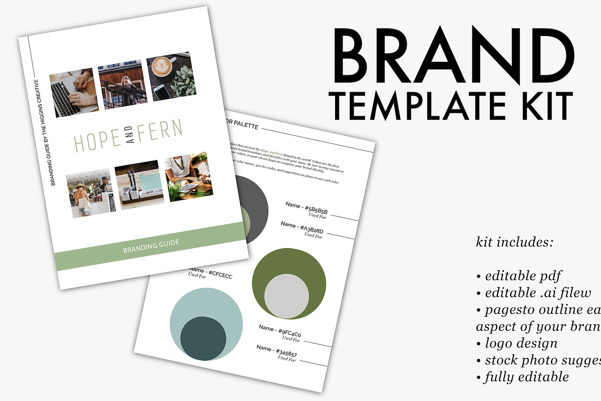 Brand Template Kit - Lush, a Templates & Theme by The Higgins Creative