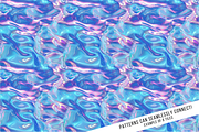 Holographic Foil Digital Paper, a Pattern Graphic by Chromolume Studio (Thumbnail 5 of 28)