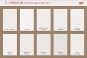 Procreate Paper Texture Brushes, a Brush Add-On by GRANCI STUDIOS (Thumbnail 3 of 7)