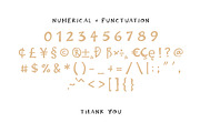 Twistype Quirky – Ugly Font, a Handwritten Font by decographstud (Thumbnail 6 of 7)
