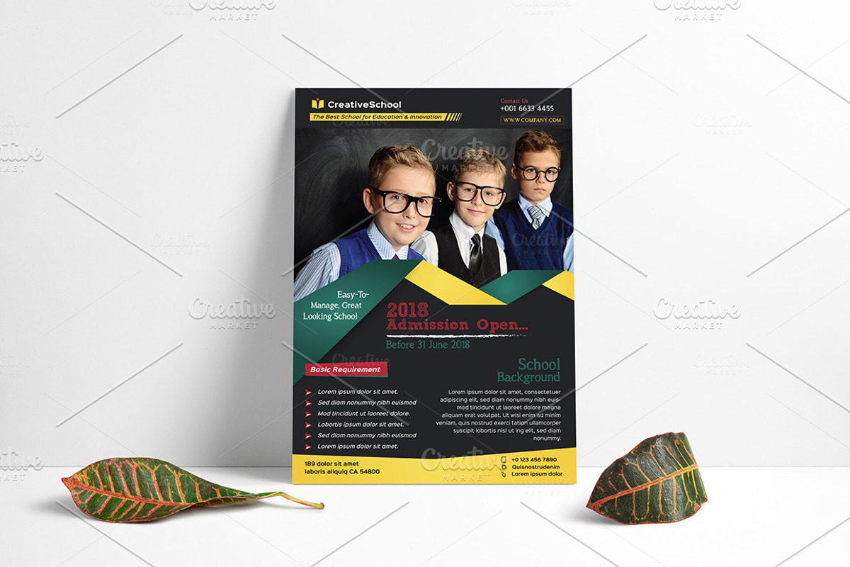 Education Flyer Design, a Flyer Template by ideaz_sabbir (Photo 4 of 6)