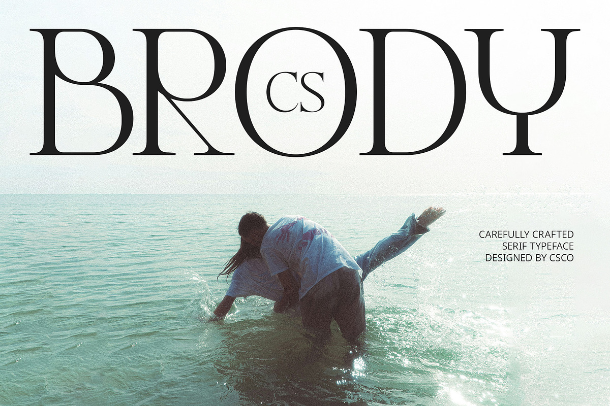 CS Brody – Classic Font, a Serif Font by Craft Supply Co. (Photo 1 of 8)