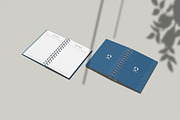 A5 Spiral Notebook Mockup, a Print Template by rahmatmoscae (Thumbnail 4 of 12)