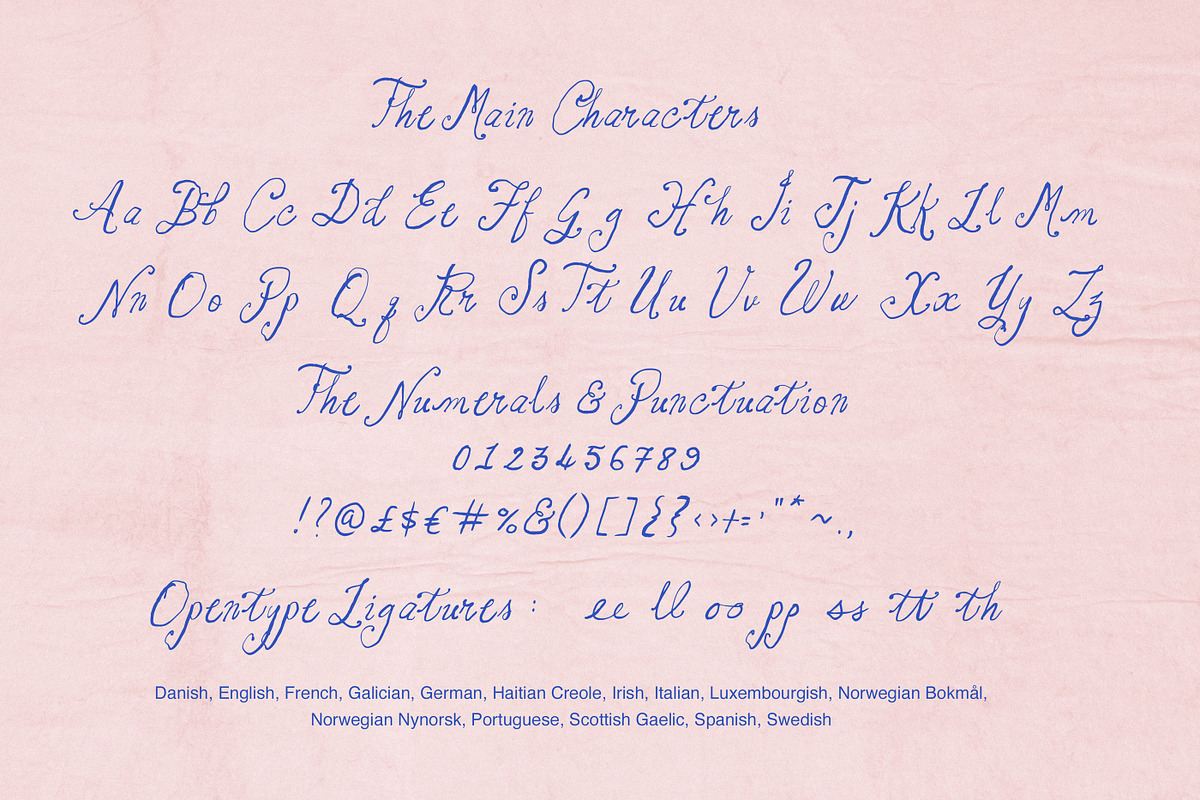 The Paper Cake Font Duo, a Handwritten Font by Nicky Laatz (Photo 22 of 22)