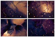 Gold Alcohol Ink & Galaxy Background, a Texture Graphic by by creative paper (Thumbnail 16 of 18)