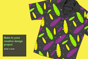 Exotic hand drawn flowers pattern, a Pattern Graphic by VL Shop (Thumbnail 5 of 6)