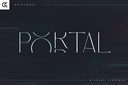 Portal - Display Typeface, a Serif Font by Only Fonts (Thumbnail 1 of 11)