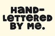 Super Curious - Textured Retro Font, a Font by Studio Funshop by Kelli (Thumbnail 3 of 14)
