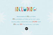 JUNE DAYS OpenType-SVG Color Font, a Font by Blush Font Co. (Thumbnail 3 of 7)