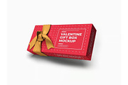 Gift Box Mockup Template Set, a Packaging Mockup by DesignRushMarket (Thumbnail 4 of 11)